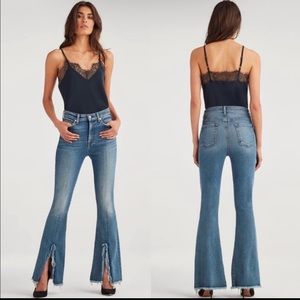 7 For All Mankind Exaggerated Kick Flare Jeans 27x33
